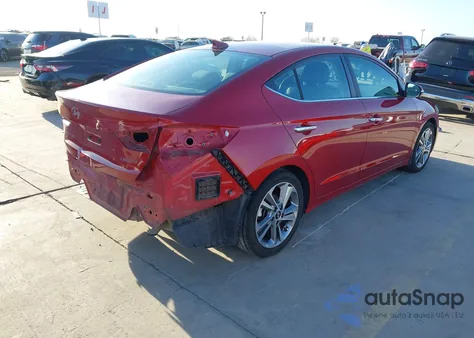 2017 Hyundai Elantra Limited из США, поврежденный, VIN KMHD84LF0HU313759